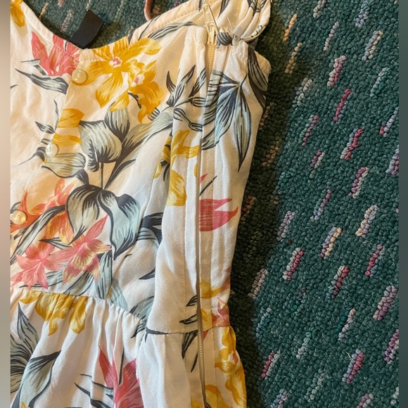 H&M floral flowy mini dress - Picture 3 of 4